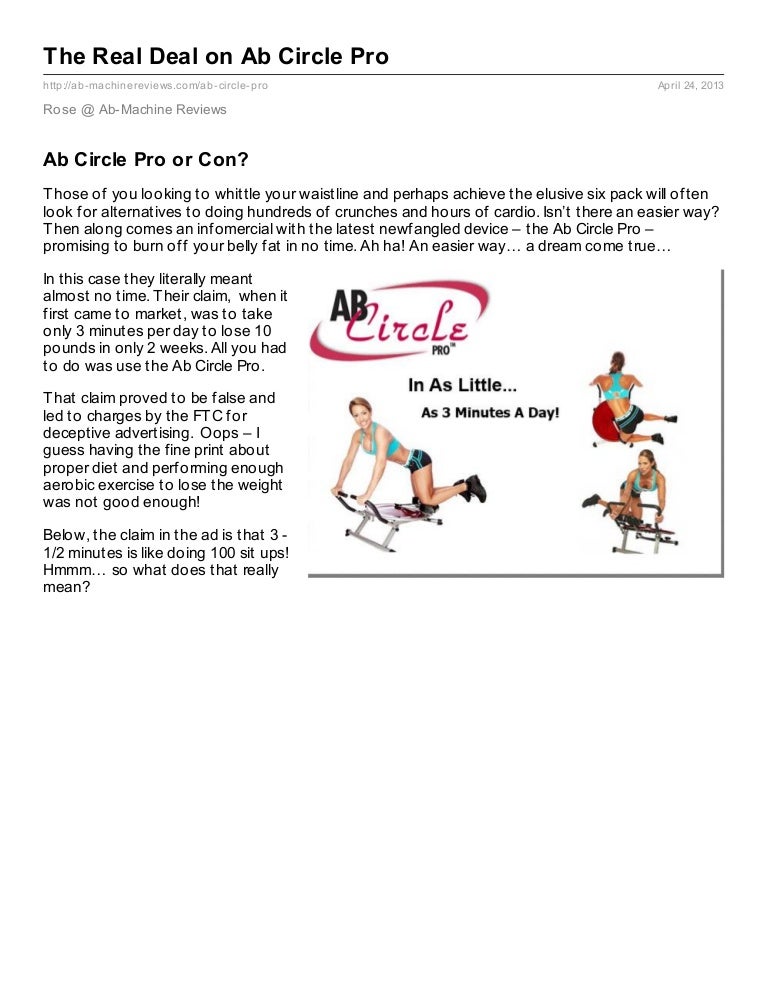 Ab Circle Pro Reviw