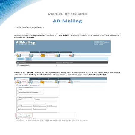 Ab-Mailing - Manual de Usuario