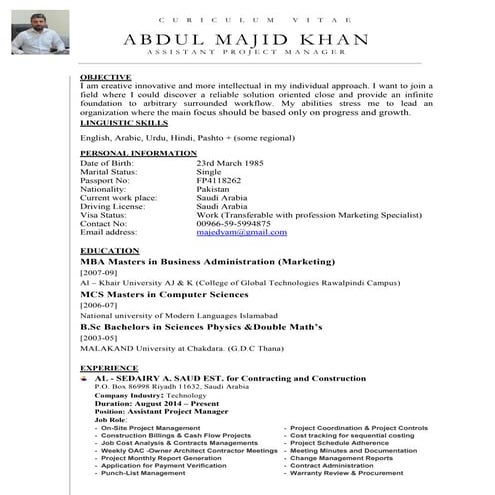 _Abdul Majid(CV )