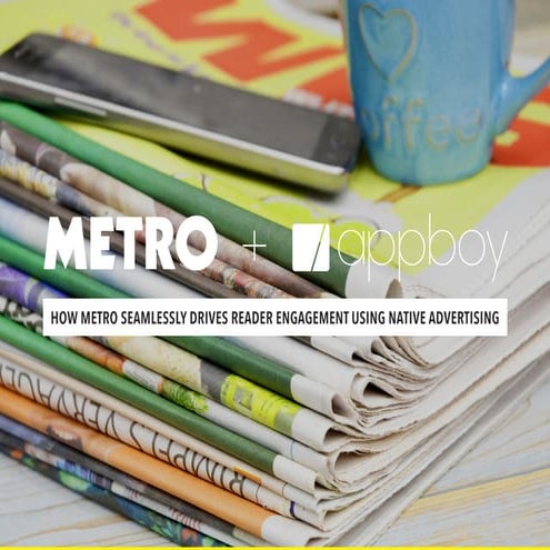 Appboy / Metro Case Study