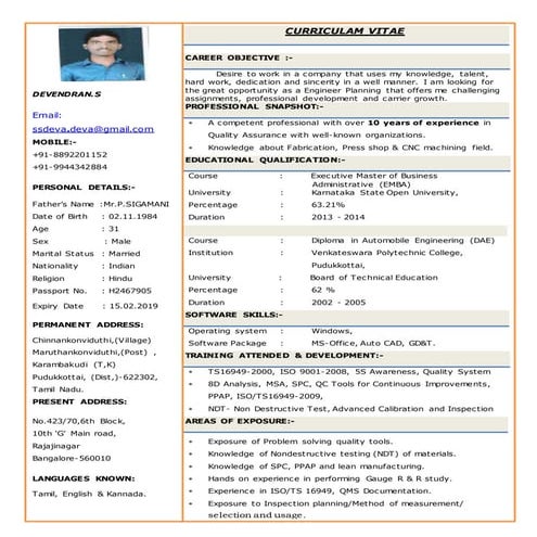 Resume