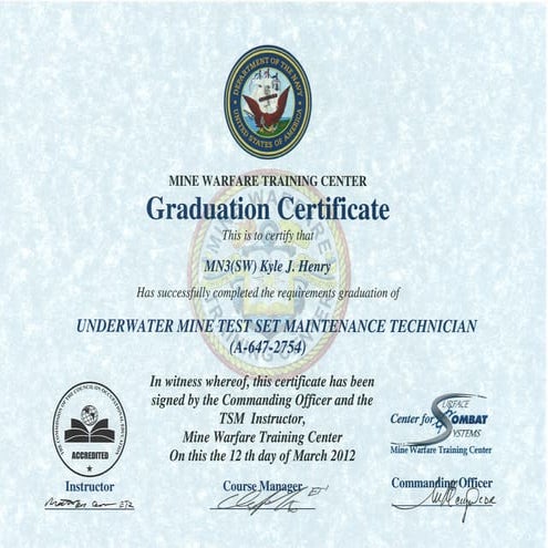 Test Set Maintenance Certification | PDF