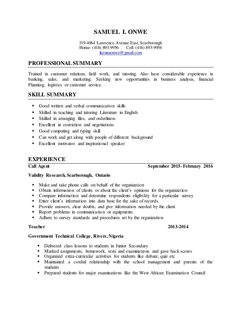 Curriculum vitae example for job image