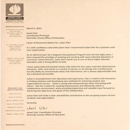 Jewel Cole_CTE-RCOE Coordinator Principal