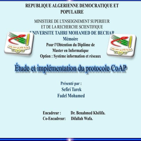 CoAP master presentaion