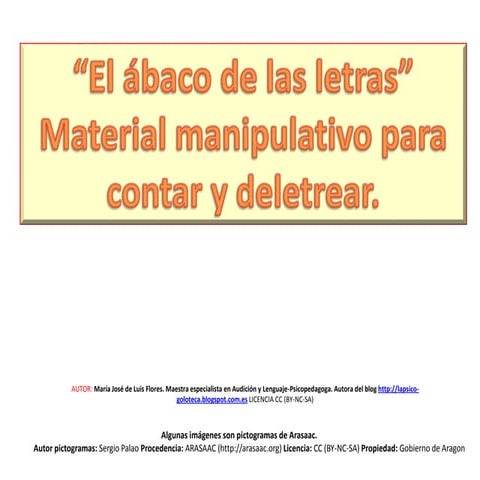 Abaco de las palabras