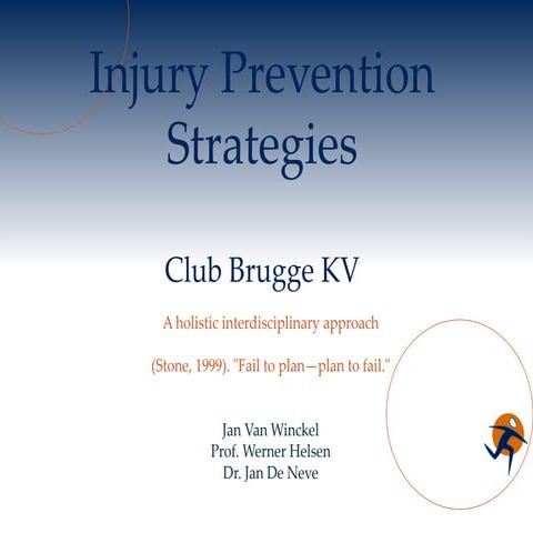 Injury prevention strategies