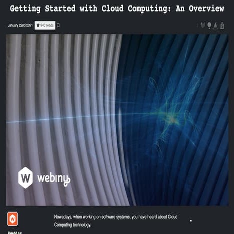 Getting started with cloud computing: as review | PPT