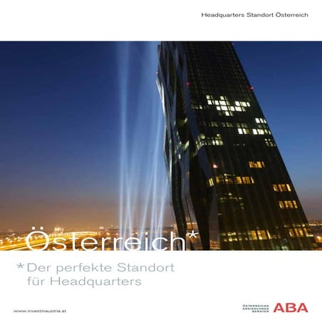 ABA Headquarterbroschüre