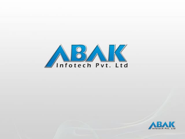 Abak infotech Software Development Company Profile