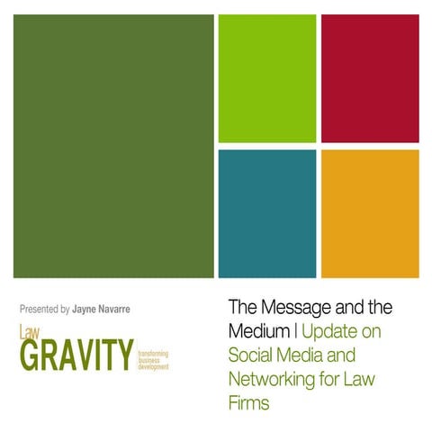 Social Media For Lawyers Update