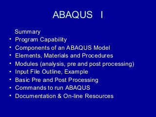 'abaqus' on SlideShare