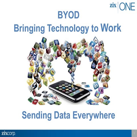 BYOD - Bringing Technology to work | Sending Data Everywhere