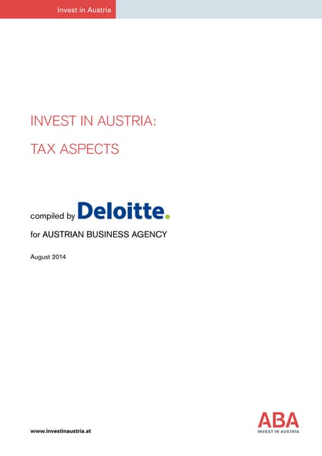 ABA Tax Aspects in Austria