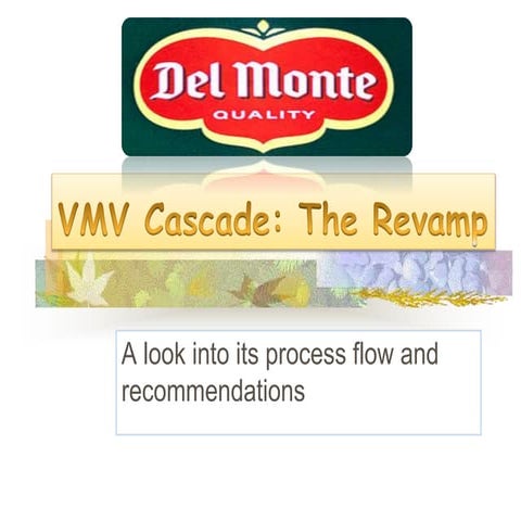 Vision, Mission and Values Cascade