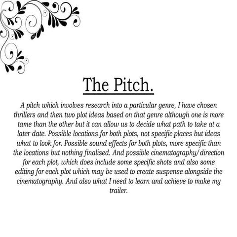 The Pitch