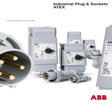 ABB ATEX Industrial Plugs & Sockets - Hazardous Area Plugs & Sockets