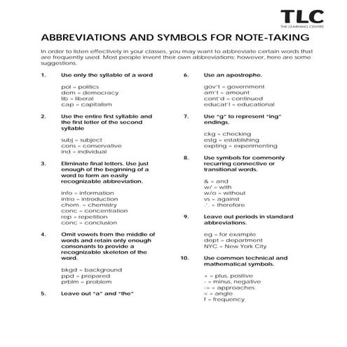 Abbreviation and-symbols-for-note
