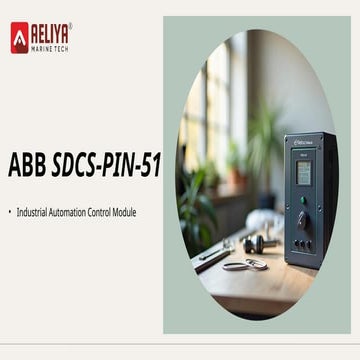 Abb Sdcs-pin-51 Controller Board 3Bse004940R0001 3Adt220090R0006 Rev: G