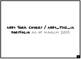 Abby Y Covert: An Information Architecture Portfolio 