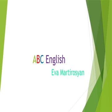 ABC English letters..................... | PPTX
