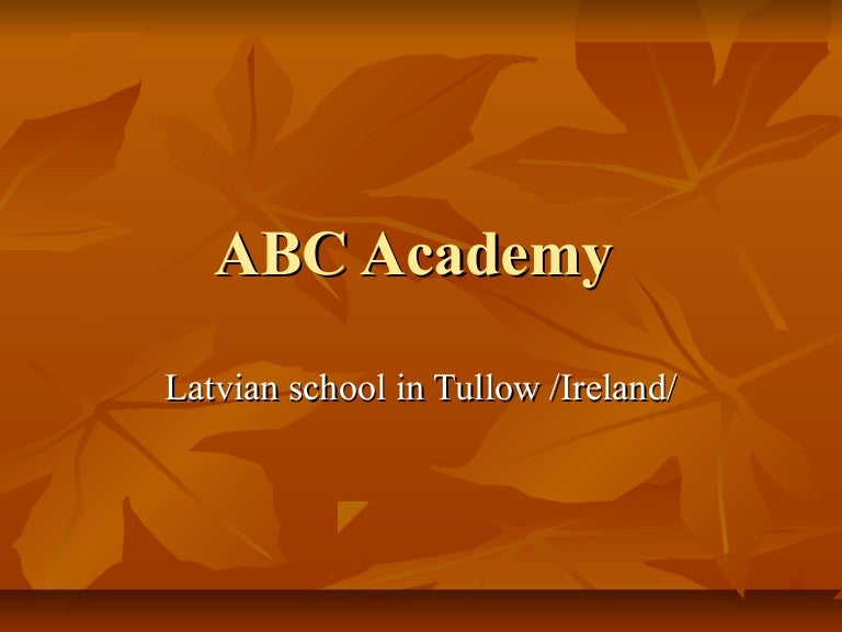 Abc academy