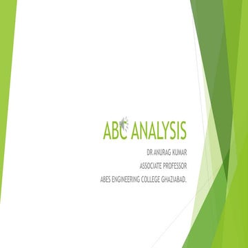 Abc analysis