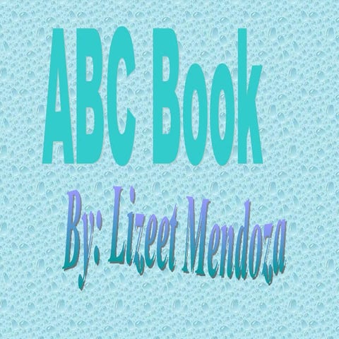Animal ABC  book