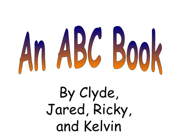 Abc Book