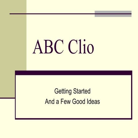 Abc Clio