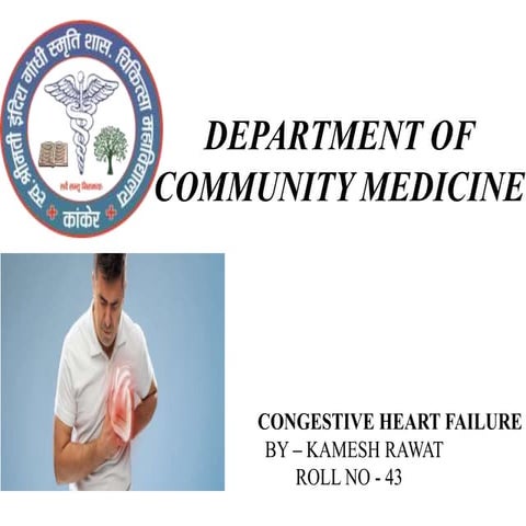 Congestive Heart Failure Case Presentation | PDF
