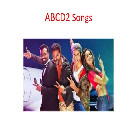 Abcd 2 songs lyrics
