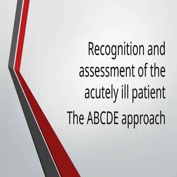 Monitoring of patient in intensive care unit (ICU) | PPT