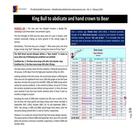 ABCEconomics NEWS nr.3 February 2016