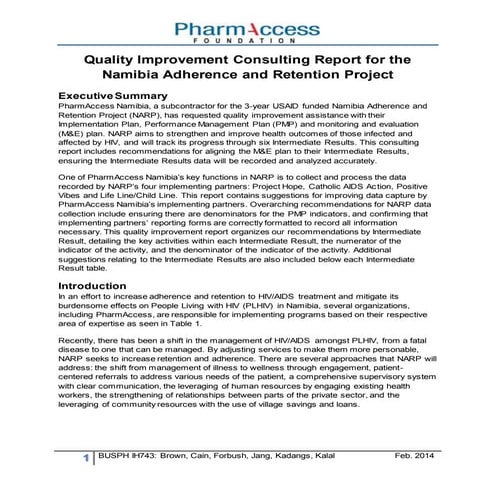 QI Deliverable_PharmAccess