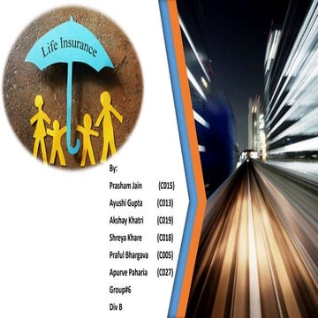 life insurance-TV commercials analysis