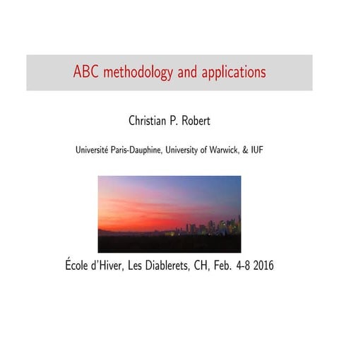 ABC short course: introduction chapters