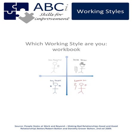 ABCi Working Styles workbook