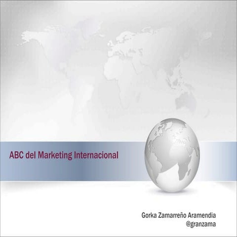 ABC DEL MARKETING INTERNACIONAL
