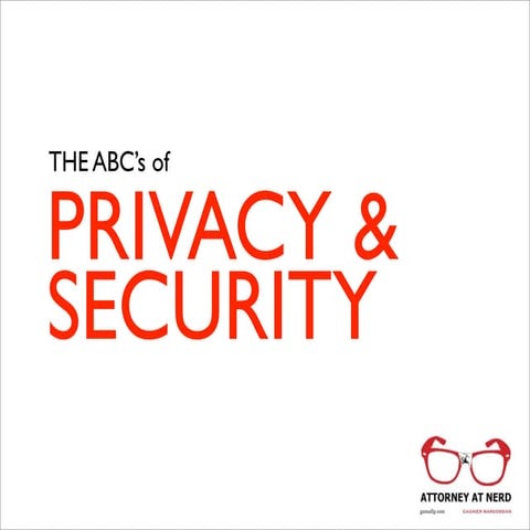 ABC's of Privacy and Security | PDF