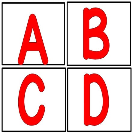 kad imbasan huruf ABC & SUKU KATA TERBUKA | DOCX