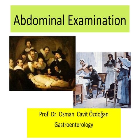 Abdominal Examination