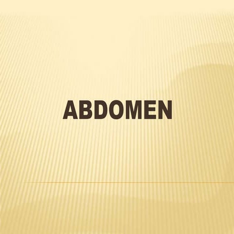 ABDOMEN