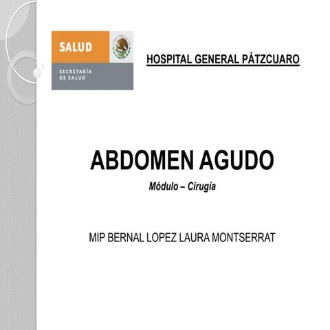 Abdomen Agudo