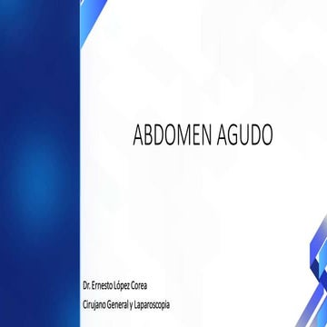 Abdomen agudo 