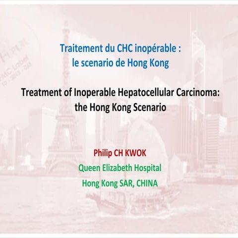 Abdominal imaging treatment of inoperable hcc p kwok