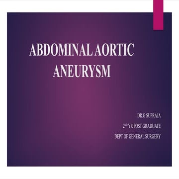 Abdominal Aortic neurysm.pptx