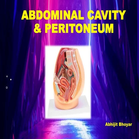 Peritoneum & Abdominal cavity .pptx