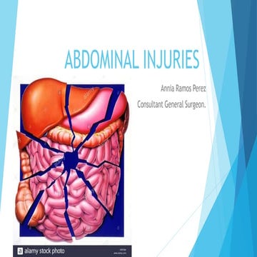 Abdominal injuries, lecture