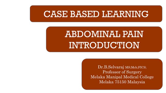 ABDOMINAL PAIN- Didactic Lectures- PPTs.pdf